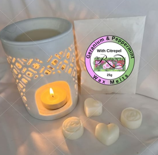 Geranium & Peppermint with Citrepel Wax-Melts Pick and Mix