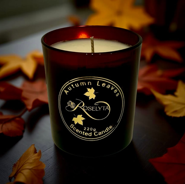 Autumn Leaves Scented Candle