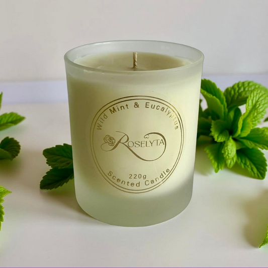 Wild Mint & Eucalyptus Scented Candle